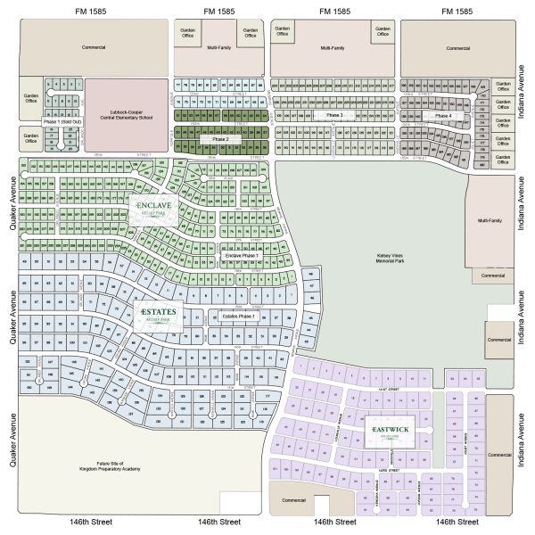 Kelsey Park Phase 2 - Lubbock Subdivision